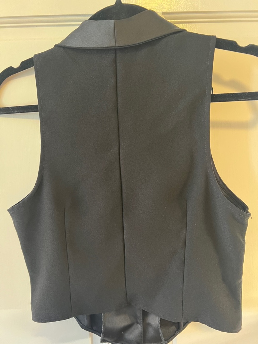 Zara Satin Collar tuxedo Vest - Picture 4 of 4